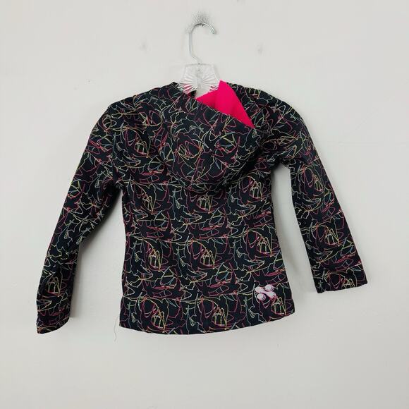 XMNT Cross Mountain Pink And Black Soft Shell Jacket For Girls Size S (6-6x) - Picture 4 of 5